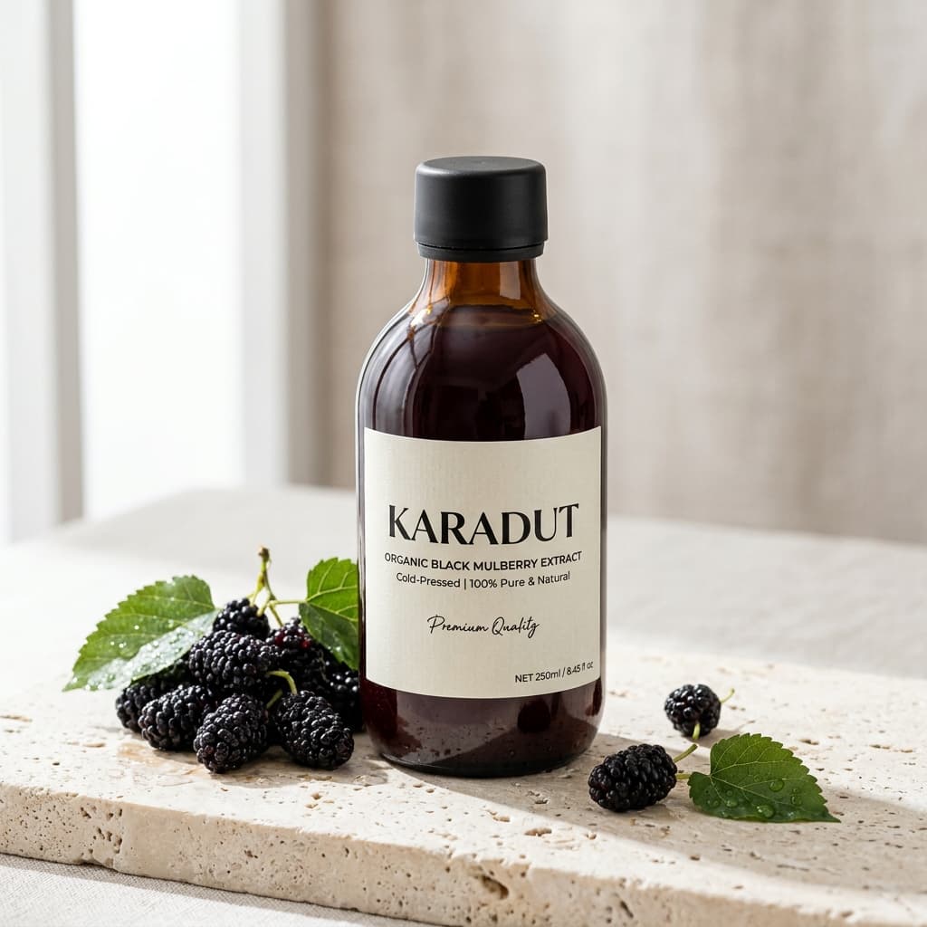 Soğuk Sıkım Organik Karadut Özü 640 g